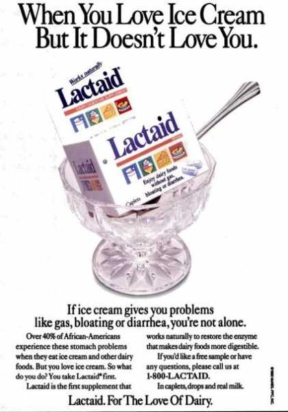 1990's Lactaid Ad
