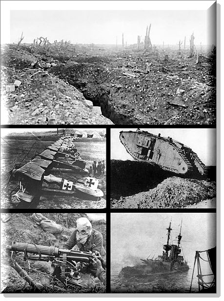 World War I Collage