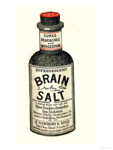 Brain Salts for Headaches Poster